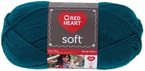 Miniatura 9 de RED HEART Hilo suave, negro