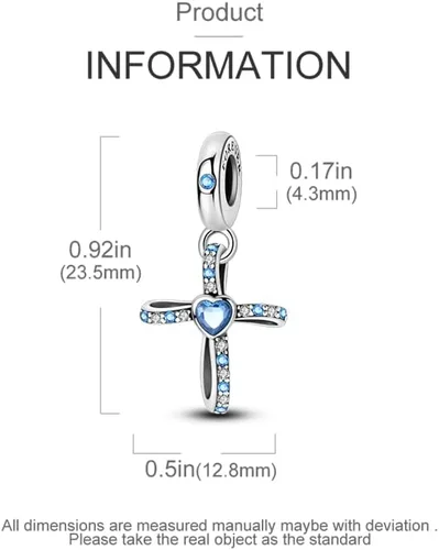Miniatura 4 de LeeFeel Forever Mom Sister Friend Charms Exquisitos dijes de cuentas de cohete