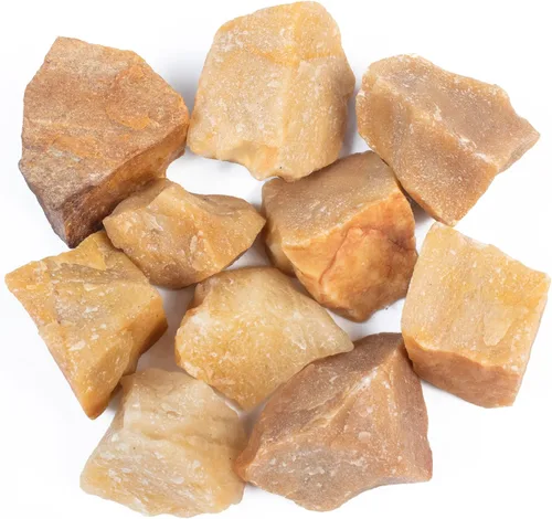 Miniatura 32 de Crocon Jaspe Noreena de 1 libra de piedra natural áspera a granel piedra natural cruda para pulir cabbing, gema de pulido, minería, equilibrio