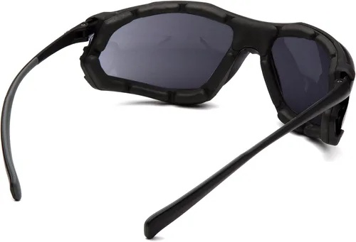 Miniatura 4 de Pyramex Proximity Safety Glasses Eye Protection, Amber H2X Anti-Fog Lente antiniebla H2max gris oscuro/marco negro