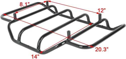Miniatura 4 de TCMT Juego de maletero picado de 10.7 pulgadas para Harley Touring 1997-2013 Road King Road Glide Street Glide Electra Glide Pack