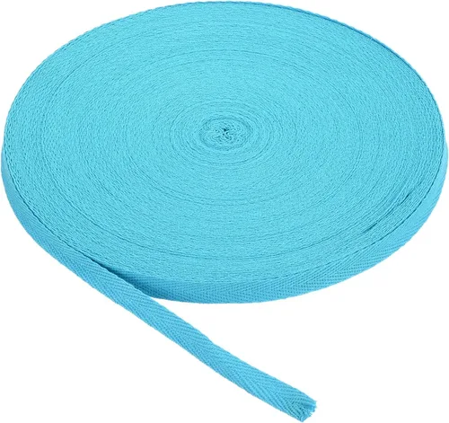 Miniatura 45 de PATIKIL Cinta de sarga de algodón de 5/8 pulgadas, 10 yardas, cinta de encuadernación al bies, cinta de espiga para costura, envoltura de regalos