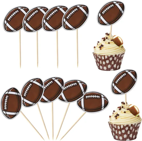 Miniatura 13 de Rsstarxi Paquete de 12 adornos 3D para cupcakes de baloncesto para decoración de tartas de baloncesto para temática deportiva, baby shower, fiesta