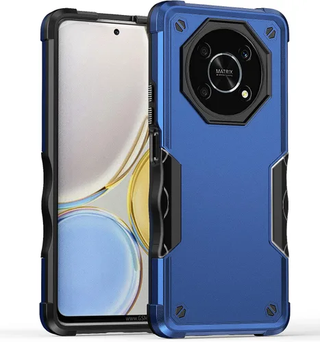 Miniatura 12 de Compatible con Honor X9, a prueba de golpes, híbrida resistente a los golpes, funda híbrida para parachoques híbrida de cuerpo completo, resistente