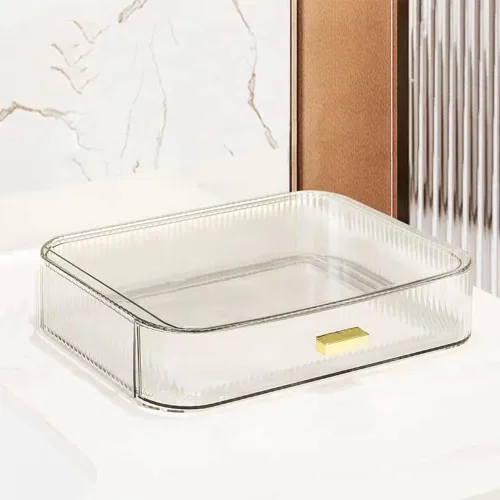 Miniatura 15 de Organizador de maquillaje con cajones apilables, organizadores y almacenamiento para tocador de baño, ideal para escritorios y cómodas, excelente