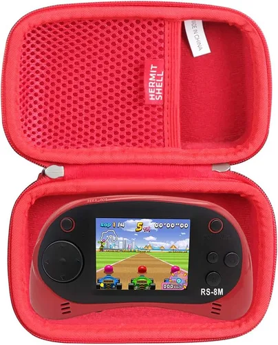 Miniatura 7 de Hermitshell Estuche de viaje para EASEGMER Kids Handheld Game Reproductor de videojuegos portátil (azul)