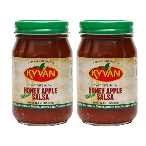 Miniatura 12 de KYVAN Salsa de manzana y miel suave - Paquete de 3