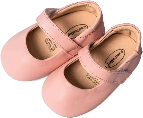 Miniatura 7 de Zapatos de bebé de cuero genuino para niñas y niños pequeños Mary Jane Zapatos de caminar Prewalker princesa vestido de boda zapatos zapatos