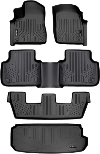 Miniatura 17 de MAXLINER Juego de alfombrillas de piso y forros de primera fila para Audi A4 / S4 Sedan / A4 Allroad 2017-2025
