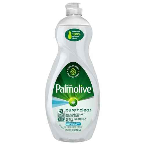 Miniatura 2 de Palmolive Ultra - Jabón líquido para lavavajillas, puro y transparente, sin fragancia, 32.5 onzas líquidas, paquete de 9