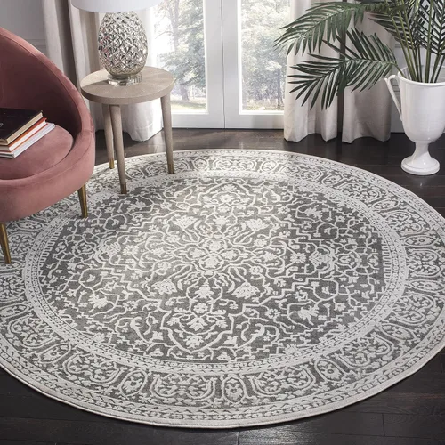 Miniatura 105 de SAFAVIEH Alfombra 10x14 - Colección Reflection - Grande - Beige y Crema, Sin Desprendimiento y Fácil Limpieza, Ideal para Sala de Estar, Dormitorio
