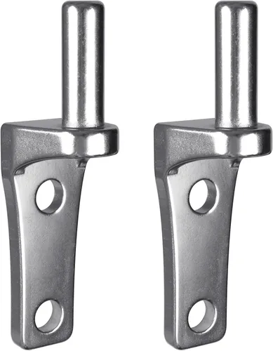 Miniatura 11 de Insaga Bisagra de puerta para valla de montaje en pared, bisagras de puerta de granja resistentes, acero inoxidable 304 fundido con diseño