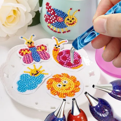 Miniatura 4 de Heyseri Bolígrafos de arte de diamante, bolígrafo de pintura de diamante "Classic Wax Stylus", accesorios tradicionales de herramientas de pintura