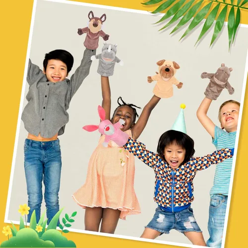 Miniatura 5 de Wettarn Juego de 12 Marionetas de Animales con Boca Activa para Niños, Juguete para Niños y Niñas, para Narración de Historias, Escuela Infantil