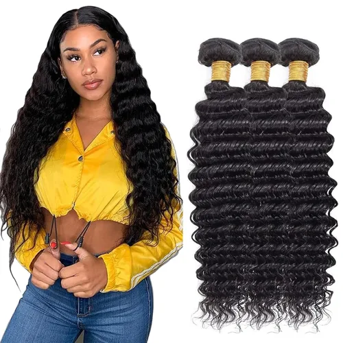 Miniatura 52 de Color 30 paquetes de cabello humano marrón onda del cuerpo paquetes 8 10 12 pulgadas brasileño virgen Remy extensiones de cabello humano doble trama
