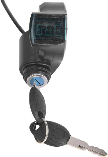 Miniatura 9 de Pantalla de voltaje E, acelerador eléctrico de pulgar eléctrico de plástico negro, pantalla digital de voltaje de batería, interruptor