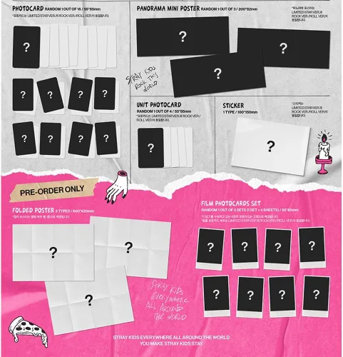 Miniatura 3 de Stray Kids -STAR(Rock-Star) Álbum - ROLL VER.