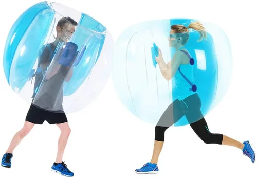 Miniatura 10 de ZHUYNXIR 2 pelotas Sumo para niños, pelotas de rebote para niños, pelotas Sumo para niños, pelota de juego de césped para niños