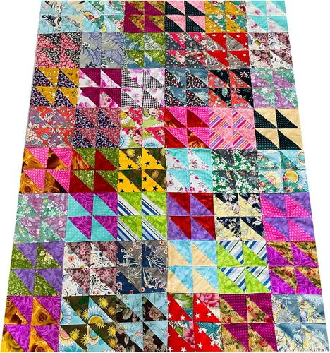 Miniatura 5 de LUMANSUO 50 piezas de tela de algodón de 12 x 12 pulgadas, retazos para acolchado, paquetes de tela de algodón para bricolaje, diseño floral