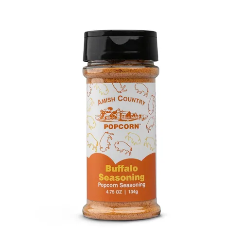 Miniatura 33 de Amish Country Popcorn Paquete variado de condimentos Queso cheddar – 5.1 oz y queso cheddar blanco – Condimento de palomitas de maíz de 3.8 onzas