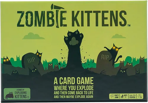 Miniatura 10 de Exploding Kittens Edición Original en Lata Coleccionable - Divertido y Hilarante Juego de Cartas para Niños y Adultos, Ideal para Noche