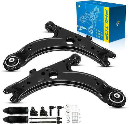 Miniatura 138 de PHILTOP Kit de suspensión delantera de 10 piezas, brazos de control inferiores con juntas de bola, eslabones de extremo de barra estabilizadora