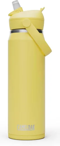 Miniatura 22 de CamelBak - Thrive - Botella de agua con tapa y pajilla, 20 onzas - Aislante de acero inoxidable, color negro