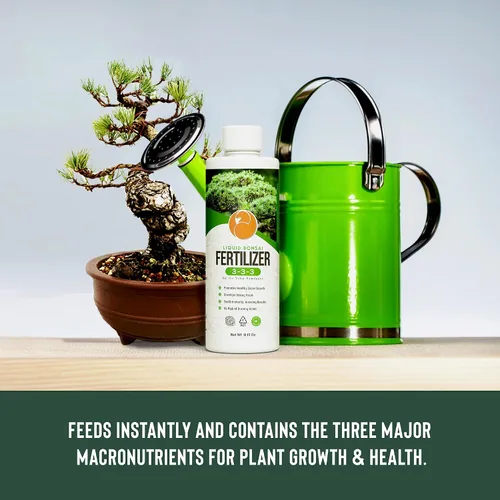 Miniatura 7 de Bonsai Fertilizer by Ho Yoku - Water Soluble and Free of Odor, 3-3-3 Liquid Bonsai Food and Fast Acting for Indoor Plants