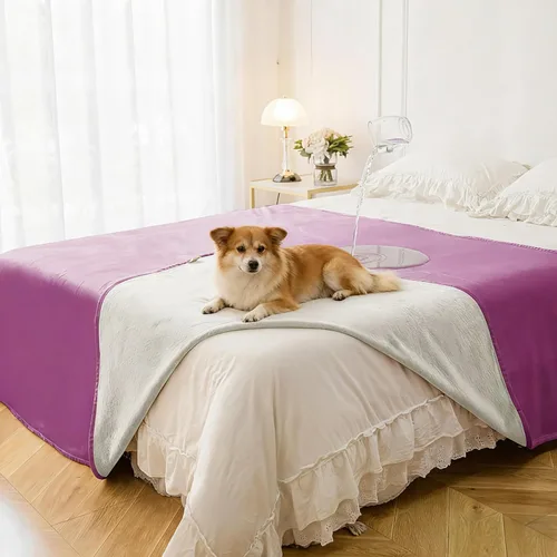 Miniatura 28 de Manta impermeable para perros pequeños, a prueba de fugas, manta reversible para sofá, cama, protector de muebles lavable a máquina, 25 x 35