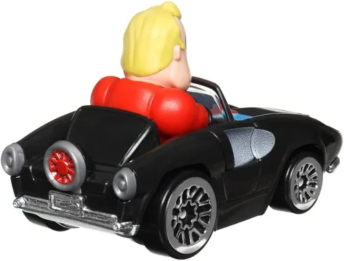 Miniatura 4 de Hot Wheels RacerVerse - Vehículo fundido a presión con Mr. Incredible Driver escala 1:64