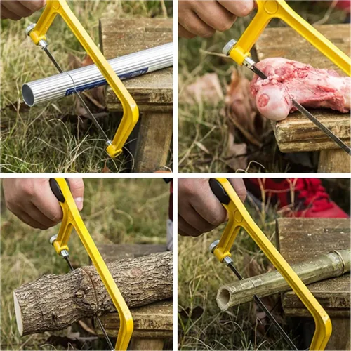Miniatura 5 de Hanpex Juego de bloques para sierra pequeña y taco para inglete de 6" - Sierra de corte fino extra de 150 mm con hoja de sierra bimetálica