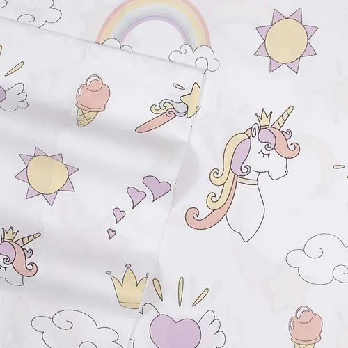 Miniatura 18 de Colección de sábanas para niños 1500 Supreme - Divertido, colorido y cómodo juego de sábanas para niños y niñas, juego de sábanas para camas