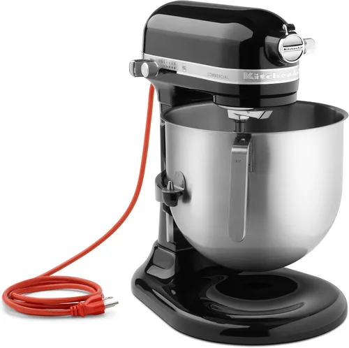 Miniatura 7 de KitchenAid NSF Certificado Serie Comercial 8-Qt Soporte Mezclador con Elevación de Tazón - KSM8990 Blanco
