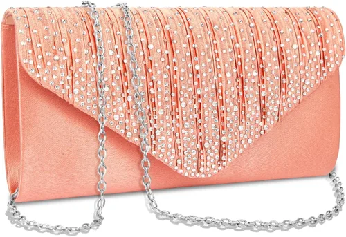 Miniatura 11 de Bolsos de mano BBjinronjy para mujer, bolso formal con diamantes de imitación para noche, bolsos de mano para boda, fiesta, cóctel, graduación, cena