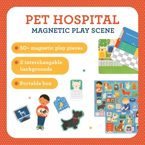 Miniatura 2 de Petit Collage Mag Play Scene Pet Hospital