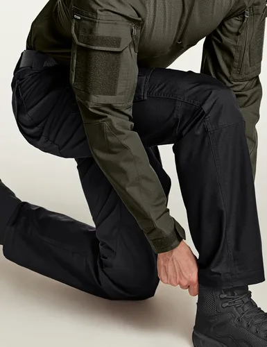 Miniatura 5 de CQR Pantalones tácticos tipo cargo para hombre, tejido ripstop, resistentes al agua, ligeros, EDC para artículos de uso diario, para trabajo