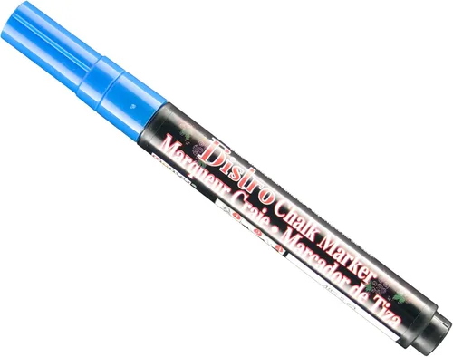Uchida of America 482-C-3 Bistro - Marcadores de tiza con punta extrafina, color azul