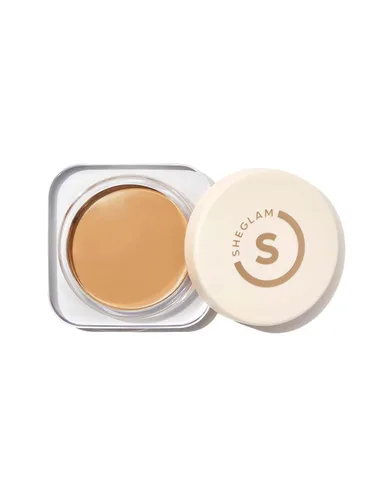 SHEGLAM Crema Hidratante de Cobertura Completa Base en Bálsamo Corrector de Larga Duración Base Facial para Piel Seca - Trigo