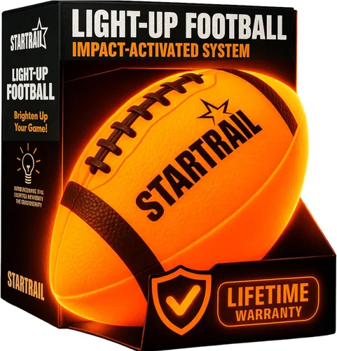 Fútbol que brilla en la oscuridad | Balón ultrabrillante con luz LED doble tamaño 6 con 3 baterías extra y bomba para niños y adolescentes de 6 años
