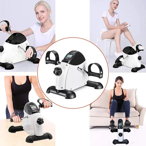 Miniatura 6 de Ejercitador de pedales de bicicleta para debajo del escritorio, portátil, ejercicio en casa, bicicleta de ejercicio, peddler de pies, terapia