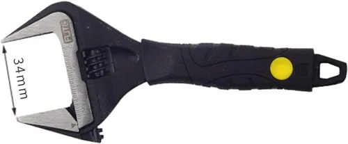 Miniatura 4 de Llaves inglesas ajustables, llaves de cambio de mandíbula extra ancha, herramienta de mano de 6 pulgadas (6.496 in)