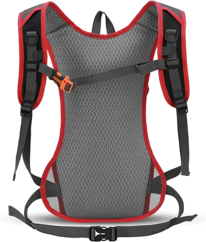 Miniatura 3 de Clape Mochila de hidratación para correr, ciclismo con vejiga de hidratación de 2 litros, mochila de agua ligera y portátil, mochila transpirable