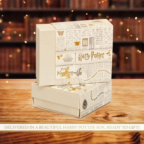 Miniatura 6 de Harry Potter Joyería Hermione - Collar giratorio mágico de reloj de arena de viaje en el tiempo, girador de tiempo, chapado en oro, 22 pulgadas