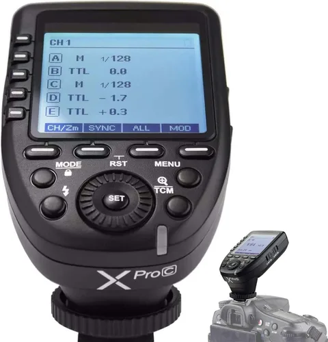 Miniatura 9 de Godox Transmisor de disparador de flash inalámbrico - XPro-S compatible con cámaras Sony, sincronización de alta velocidad TTL 2.4G, ID inalámbrico