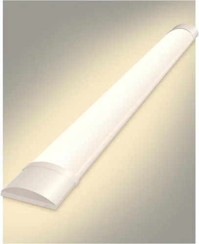 Sararoom lámpara LED para tienda de 2 pies, tubo de 20 W, 2400 lm, 4000 K blanco neutro, luz de techo de 60 cm 23.6 pulgadas para garaje, armario,
