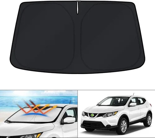 Miniatura 225 de KUST - Parasol plegable para parabrisas para Ford Ranger, accesorios 2019-2025 2026, parasol personalizado para ventana, protector solar plegable