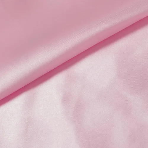 Miniatura 3 de Fynite Tela de satén Charmeuse 2 yardas 44 pulgadas de ancho Tela de satén brillante y sedosa Vestido de novia a la moda, manualidades, Rosa