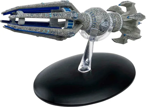Miniatura 3 de eaglemoss Réplica de la nave estelar Star Trek Barco de armas temporales Krenim