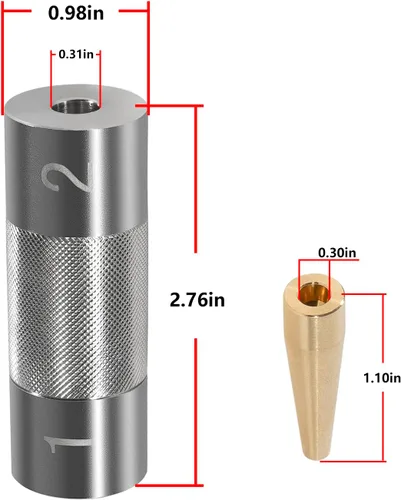 Miniatura 8 de Las herramientas de instalación del sello del inyector de combustible se adaptan a los motores de gasolina Land Rover Jaguar 3.0L y 5.0L, reemplazar