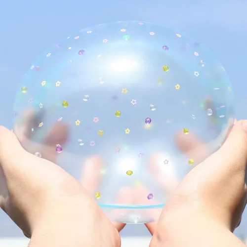 Miniatura 2 de Cinta Nano para Kit de Burbujas - 6 piezas de Cinta Elástica Colorida de Doble Cara para Decoración con Globos y Manualidades